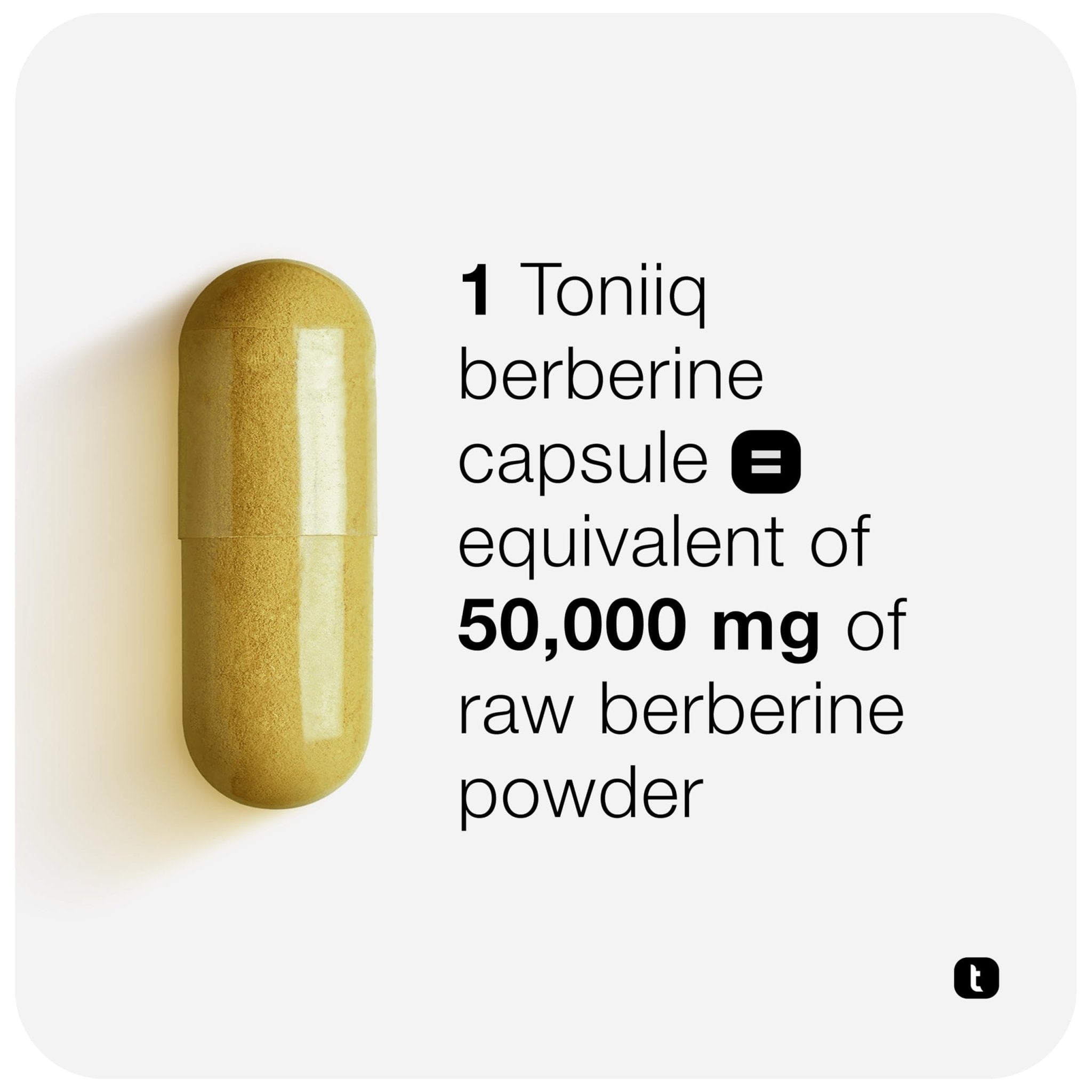 Toniiq Ultra High Strength Berberine HCl from The Himalayas - 100:1 Concentrated Extract - Lab-Tested 97% Berberine HCl - 180 Vegetarian Capsules, 1500 mg per Serving - OzHealthStandard