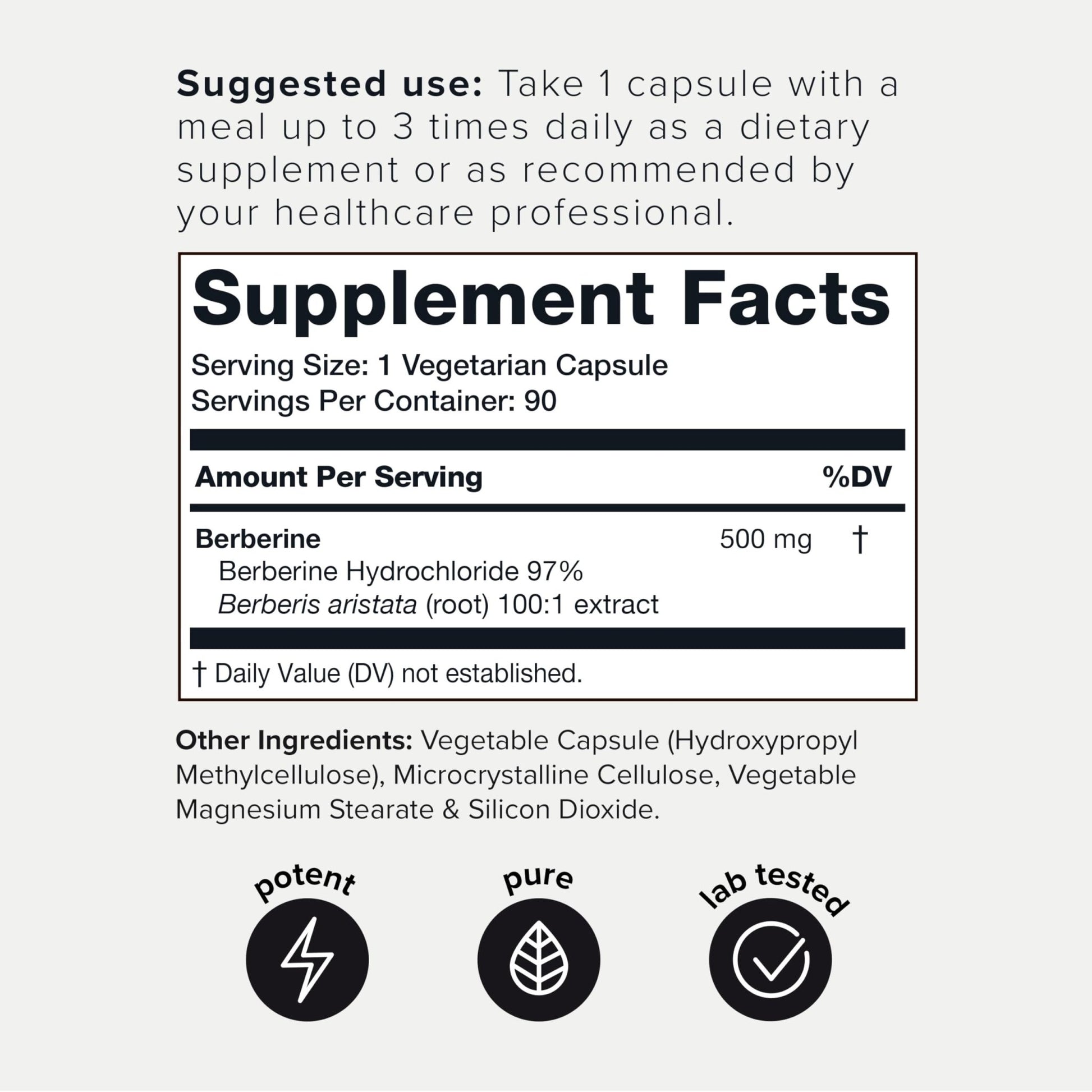 Toniiq Ultra High Strength HCl from The Himalayas - 100:1 Concentrated Extract - Lab-Tested 97% - 90 Vegetarian Capsules - OzHealthStandard