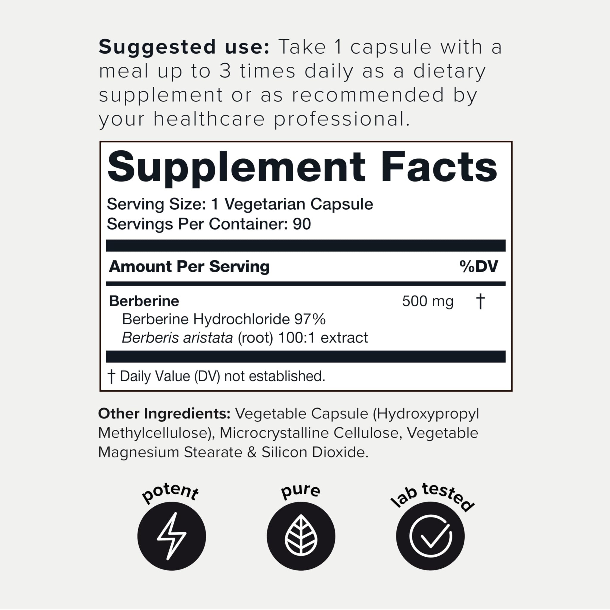 Toniiq Ultra High Strength HCl from The Himalayas - 100:1 Concentrated Extract - Lab-Tested 97% - 90 Vegetarian Capsules - OzHealthStandard