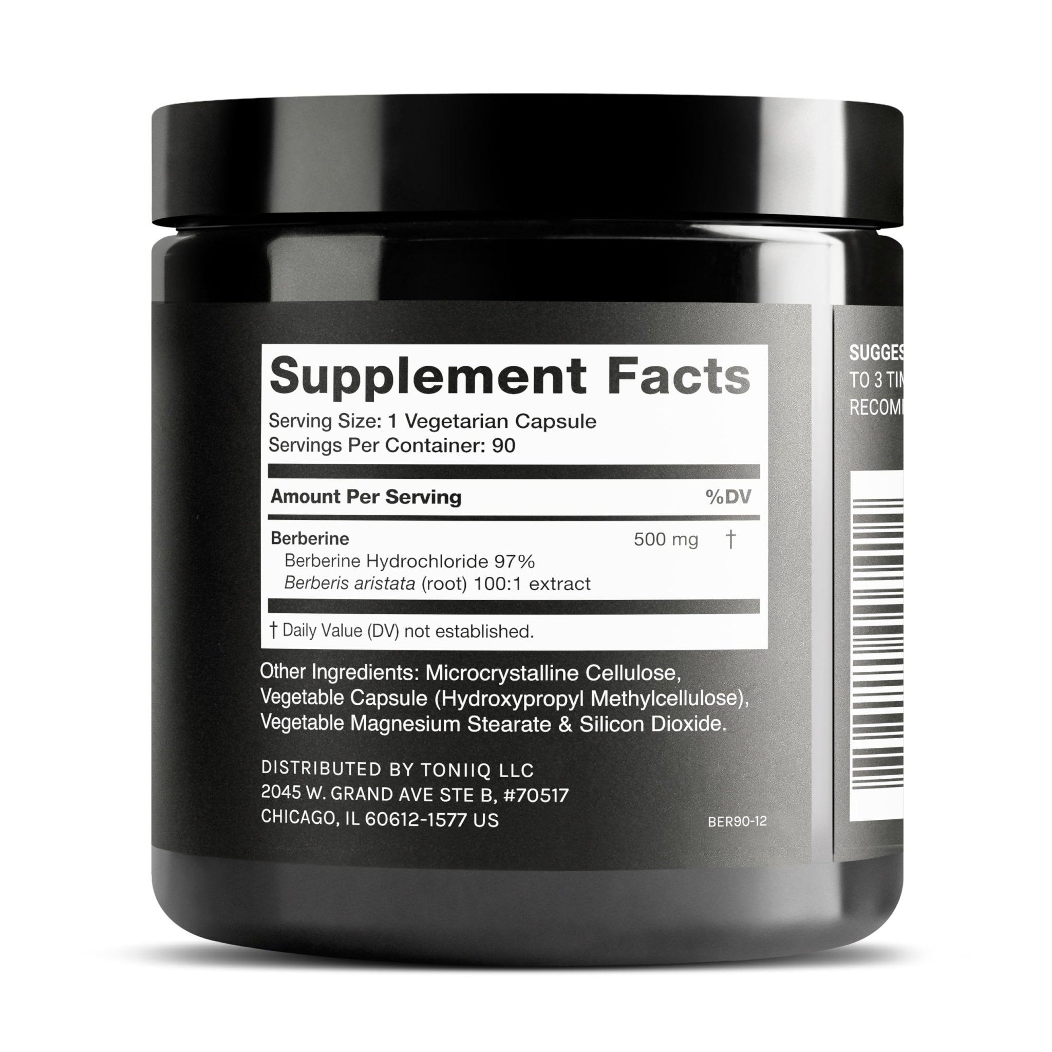 Toniiq Ultra High Strength HCl from The Himalayas - 100:1 Concentrated Extract - Lab-Tested 97% - 90 Vegetarian Capsules - OzHealthStandard