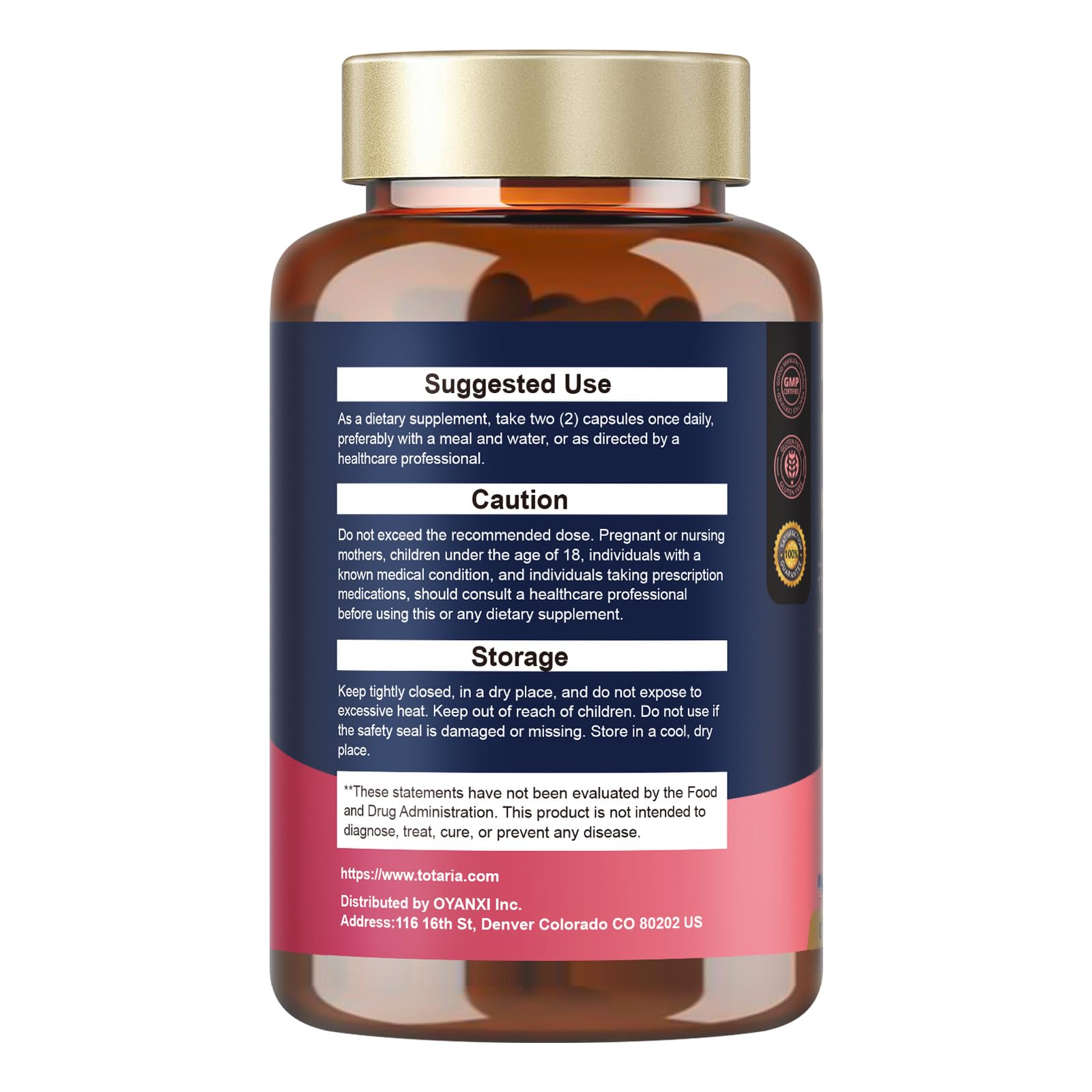 Totaria Probiotics for Women, 120 Billion Women Probiotic, with Akkermansia, Digestive Enzymes & Prebiotics, Cranberry, D-Mannose, for Gut, Vaginal, Urinary - OzHealthStandard