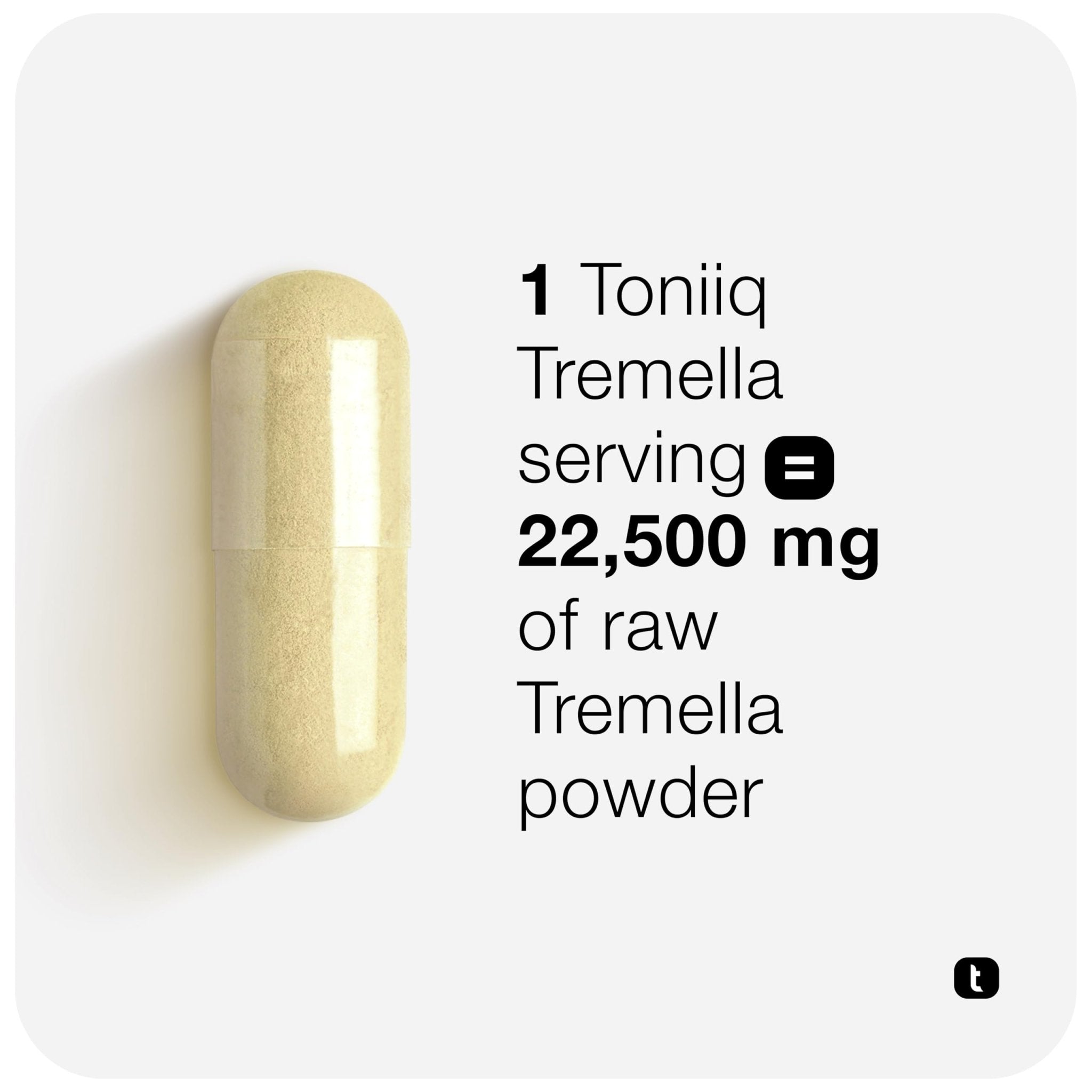 Tremella Mushroom Ultra High Potency 15:1 Extract with 30% Beta Glucans - Pure & Concentrated Formula - Third-Party Lab Tested for Purity & Quality - 120 Capsules - OzHealthStandard