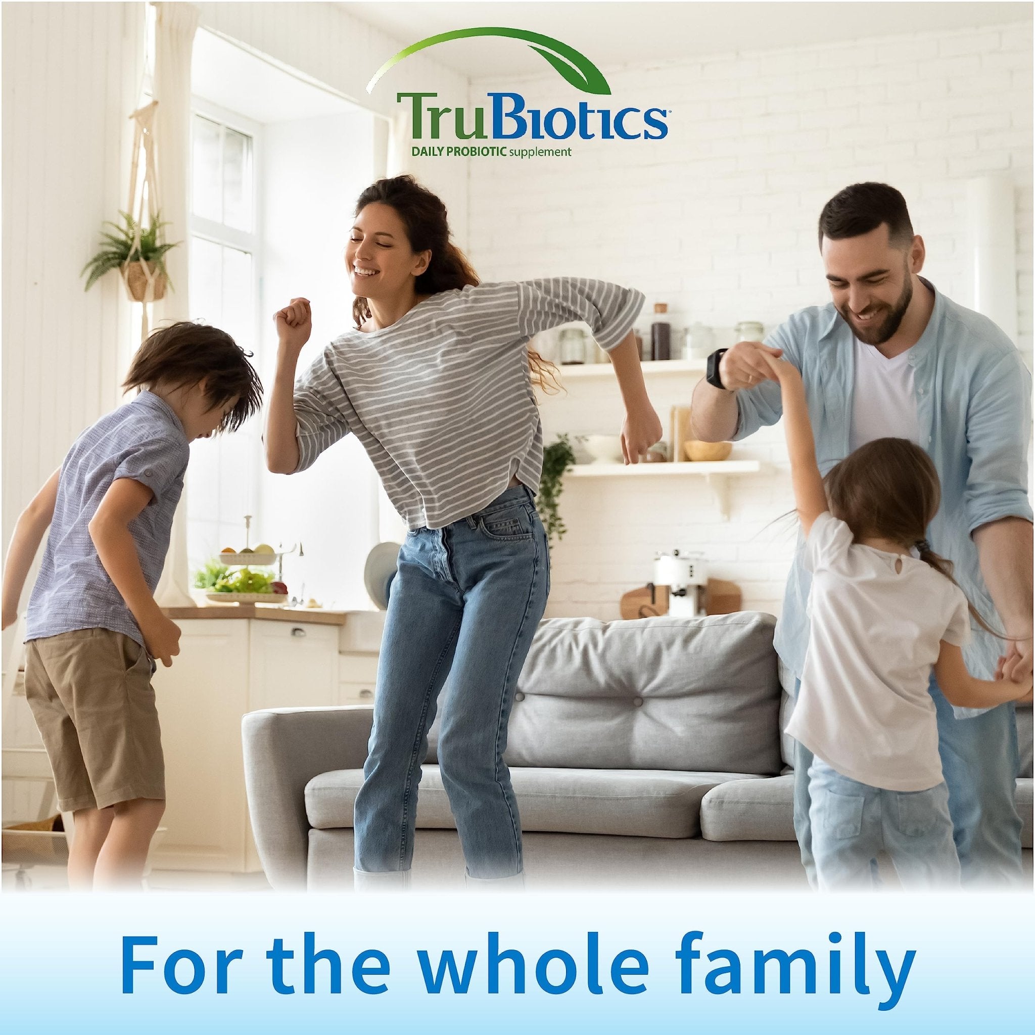 TruBiotics Probiotics for Digestive & Immune Health, Supports Regularity & Helps Relieve Abdominal Discomfort, Gas & Bloating, 2 Clinically Studied - OzHealthStandard