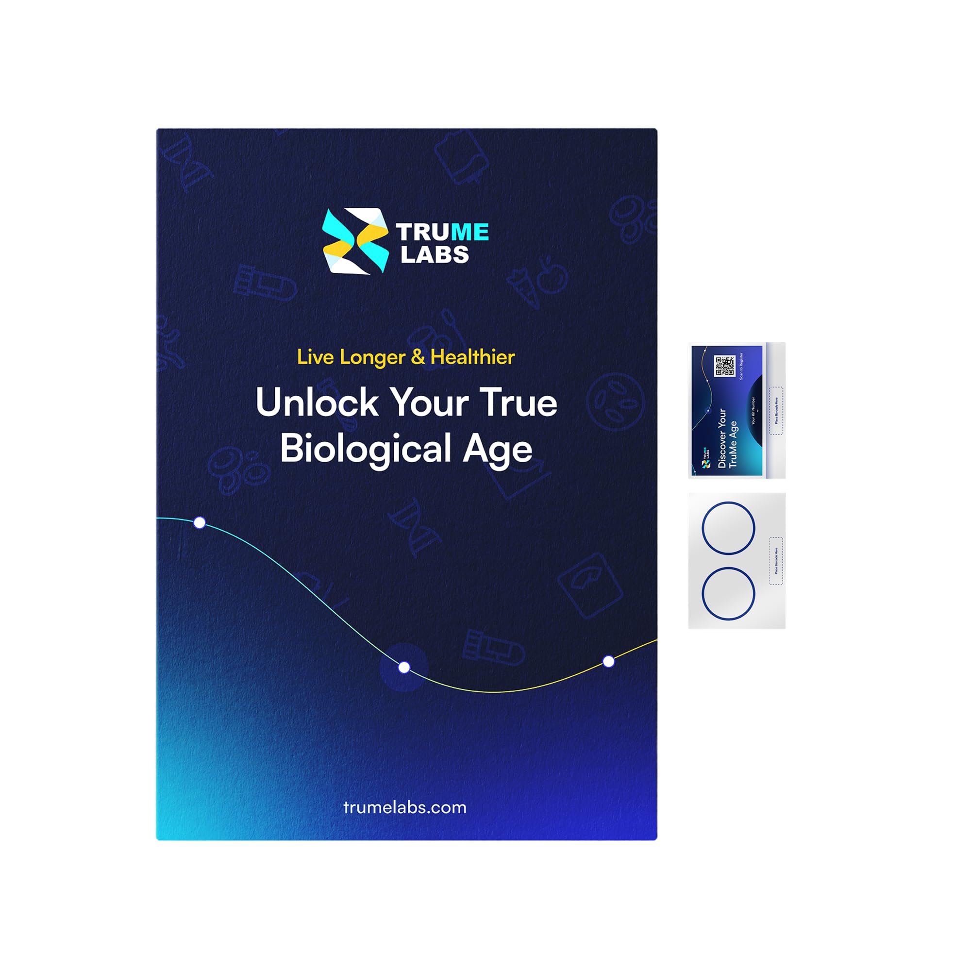 TruMe Labs Biological Age at-Home Test Kit (Saliva) – Biological Age Estimate + Peer Percentile Comparison, 10-Page Action Plan, Results in 1–2 Weeks. - OzHealthStandard