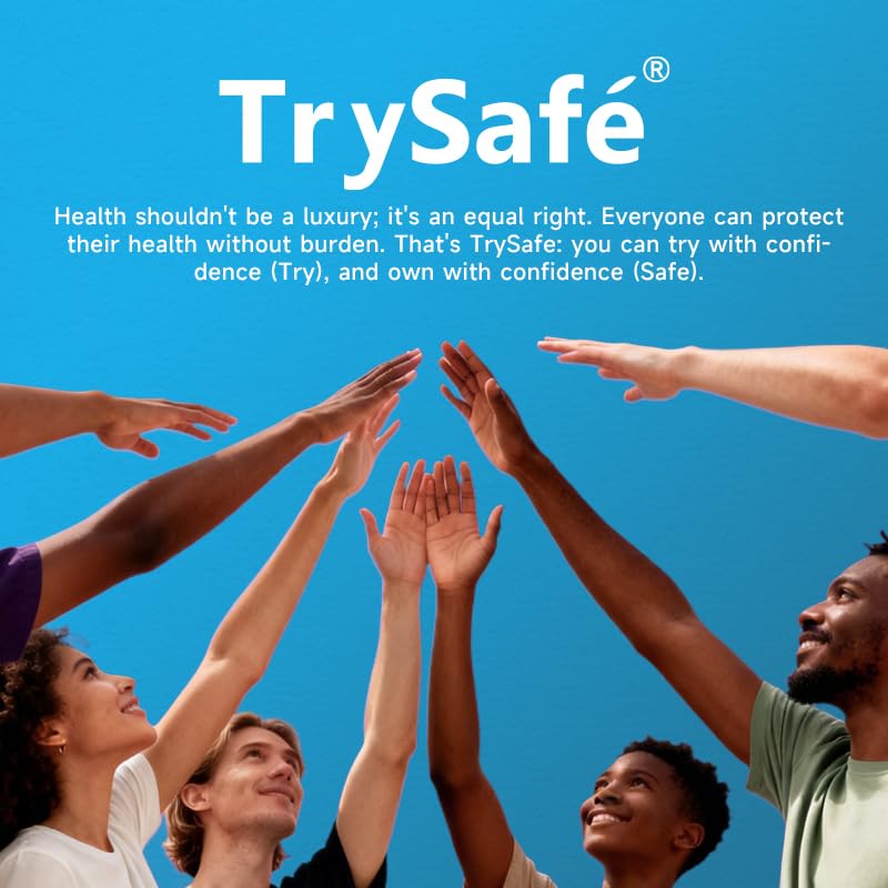 TrySafe 1100MG Cortisol Supplements for Women and Man with 600MG Ashwagandha, 200MG Rhodiola Rosea, 200MG L-Theanine, 100MG Magnesium Glycinate | for Healthy Stress Response*, Mood* - OzHealthStandard