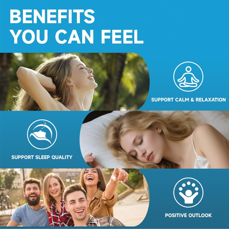 TrySafe 1100MG Cortisol Supplements for Women and Man with 600MG Ashwagandha, 200MG Rhodiola Rosea, 200MG L-Theanine, 100MG Magnesium Glycinate | for Healthy Stress Response*, Mood* - OzHealthStandard