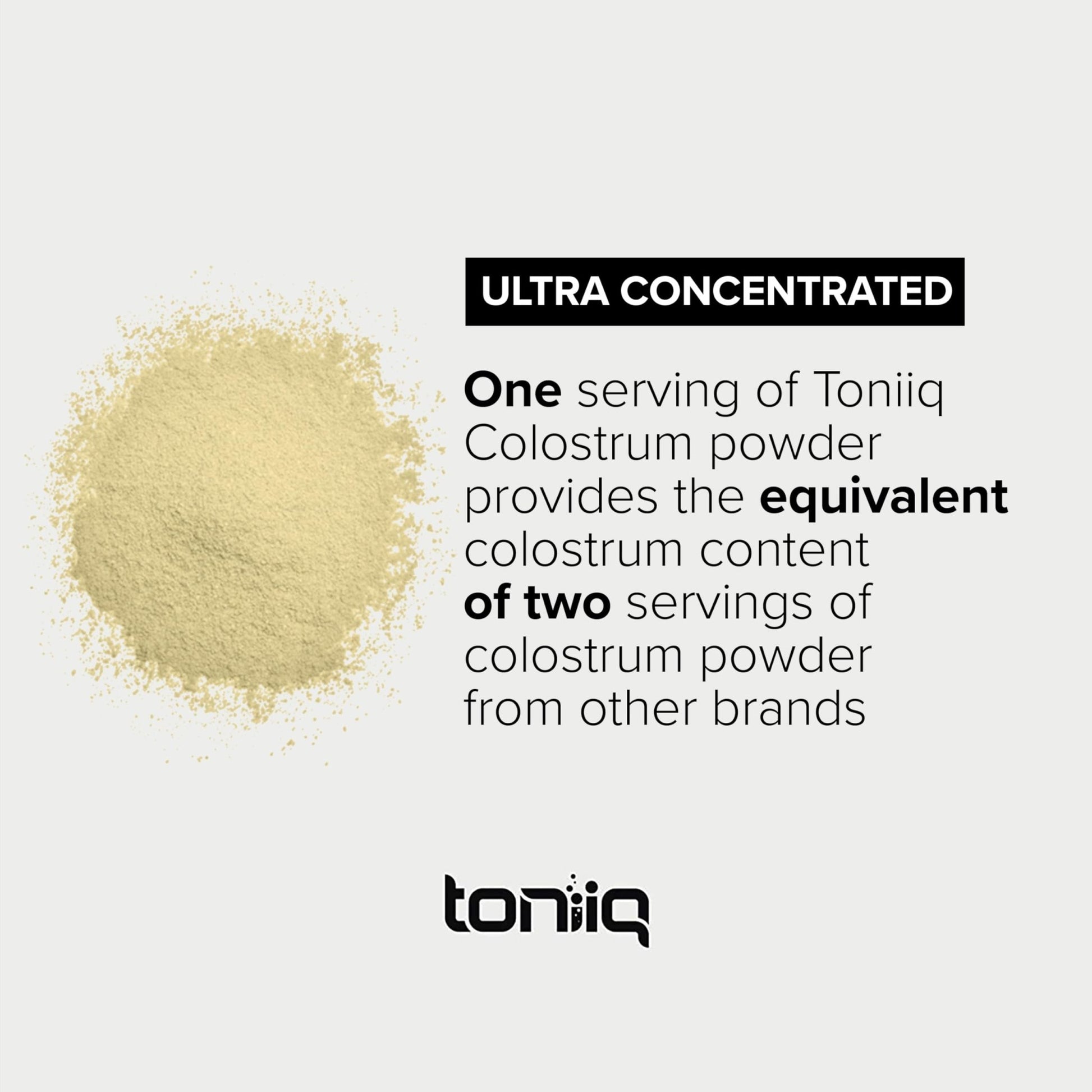 Ultra High Strength Bovine Colostrum Powder - 50% IgG - 2,000mg per Serving - Third Party Tested for Potency - Supports Immune, Gut, and Skin Health - 30 Servings -Premium Bovine Colostrum Supplement - OzHealthStandard