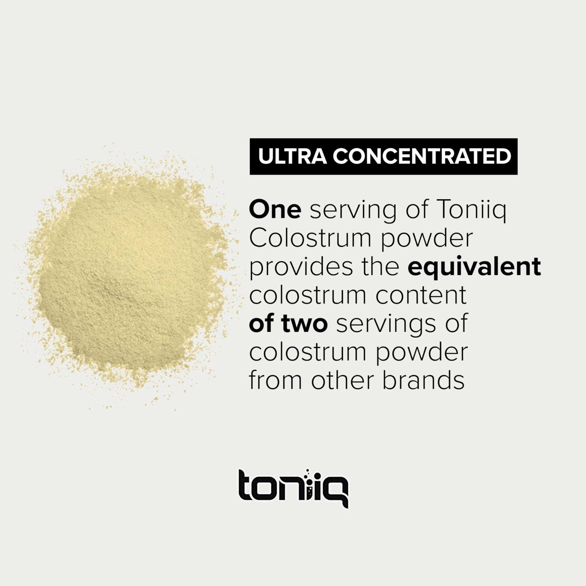 Ultra High Strength Bovine Colostrum Powder - 50% IgG - 2,000mg per Serving - Third Party Tested for Potency - Supports Immune, Gut, and Skin Health - 30 Servings -Premium Bovine Colostrum Supplement - OzHealthStandard