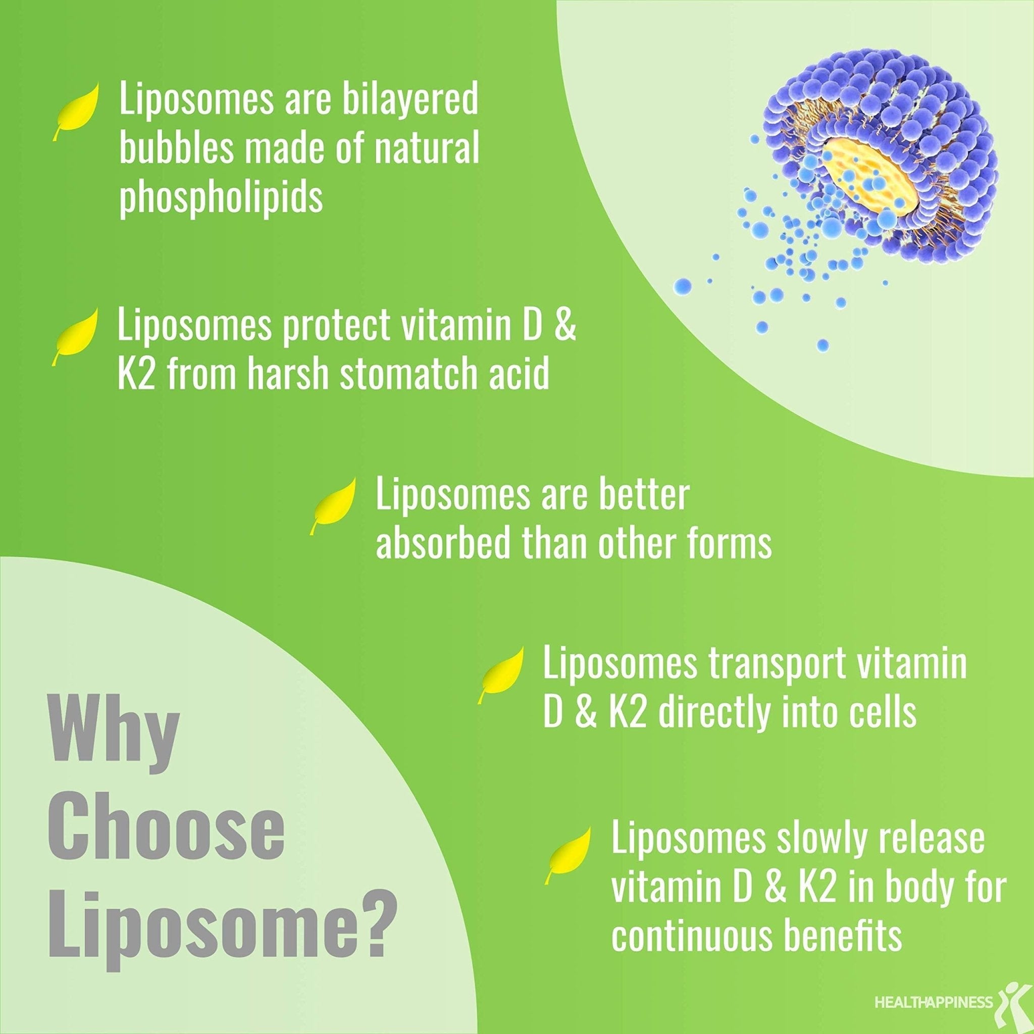 UpNourish Liposomal D3 K2 MK-7 – 365 Mini softgels with Organic Coconut Oil - 5000 IU 125 mcg Vitamin D3 and 100 mcg Vitamin k2 - OzHealthStandard
