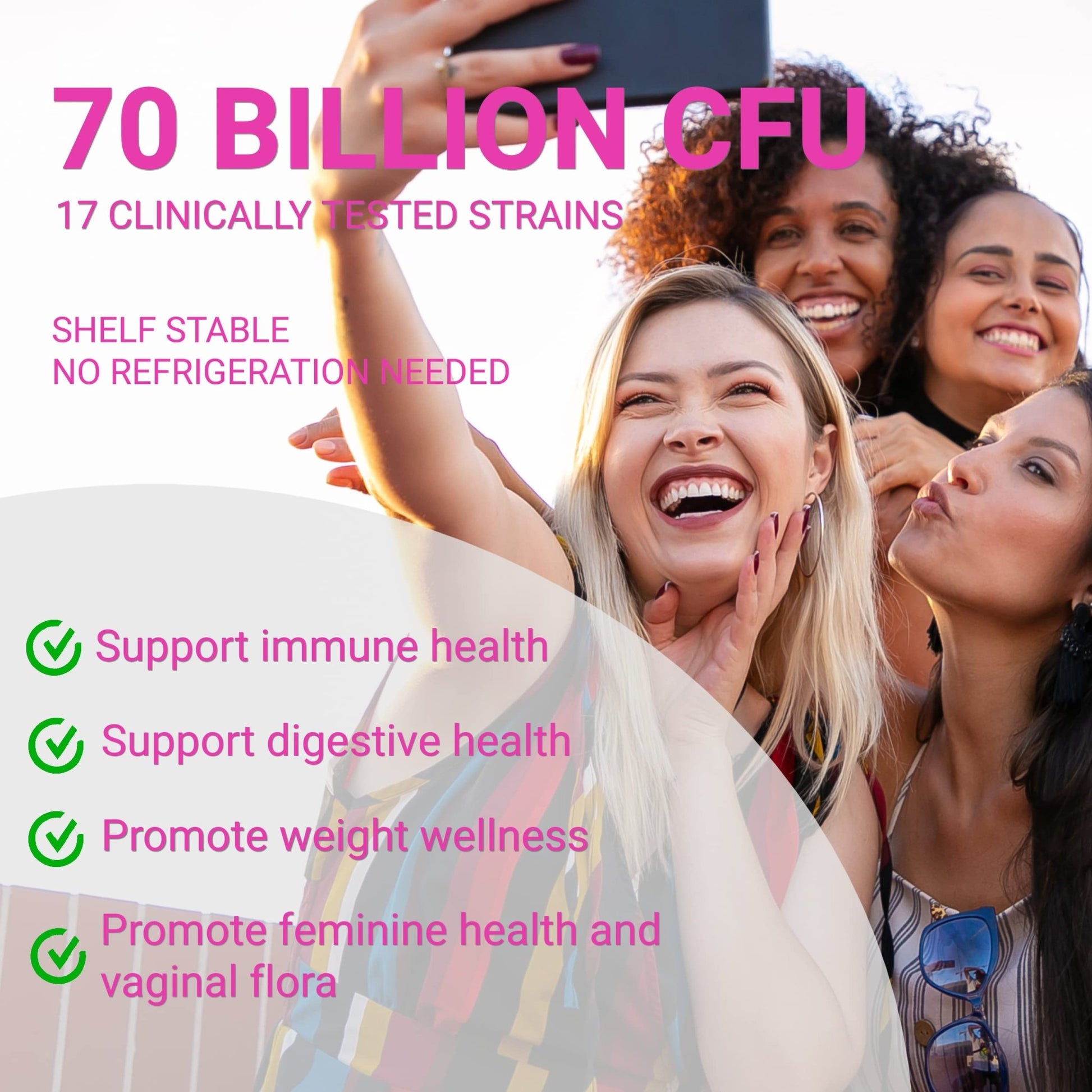 UpNourish Probiotics, Caviar Collagen with Prebiotics for Women's Digestive, Skin Radiance, and Feminine Health with Cranberry - OzHealthStandard
