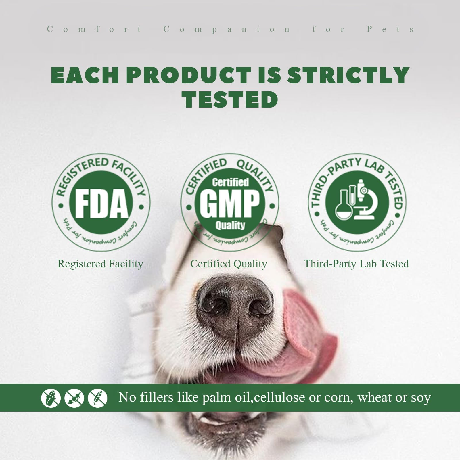 Vetriuntrix Dog Dental Powder, Dental Powder for Dogs Teeth Cleaning and Breath Fresh, Dog Teeth Cleaning Powder with Natural Plants Ingredients and Postbiotics, 200g - OzHealthStandard