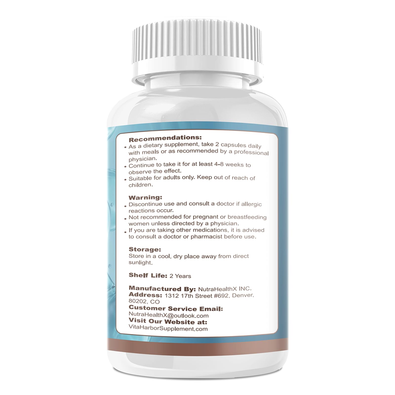 VitaHarbor Cortisol Supplement for Women and Men, 4-in-1 Cortisol Reducer with Magnesium Glycinate, Ashwagandha, Phosphatidylserine, L-Theanine, for Relaxation & Calm Support, 90 Veg Caps - OzHealthStandard