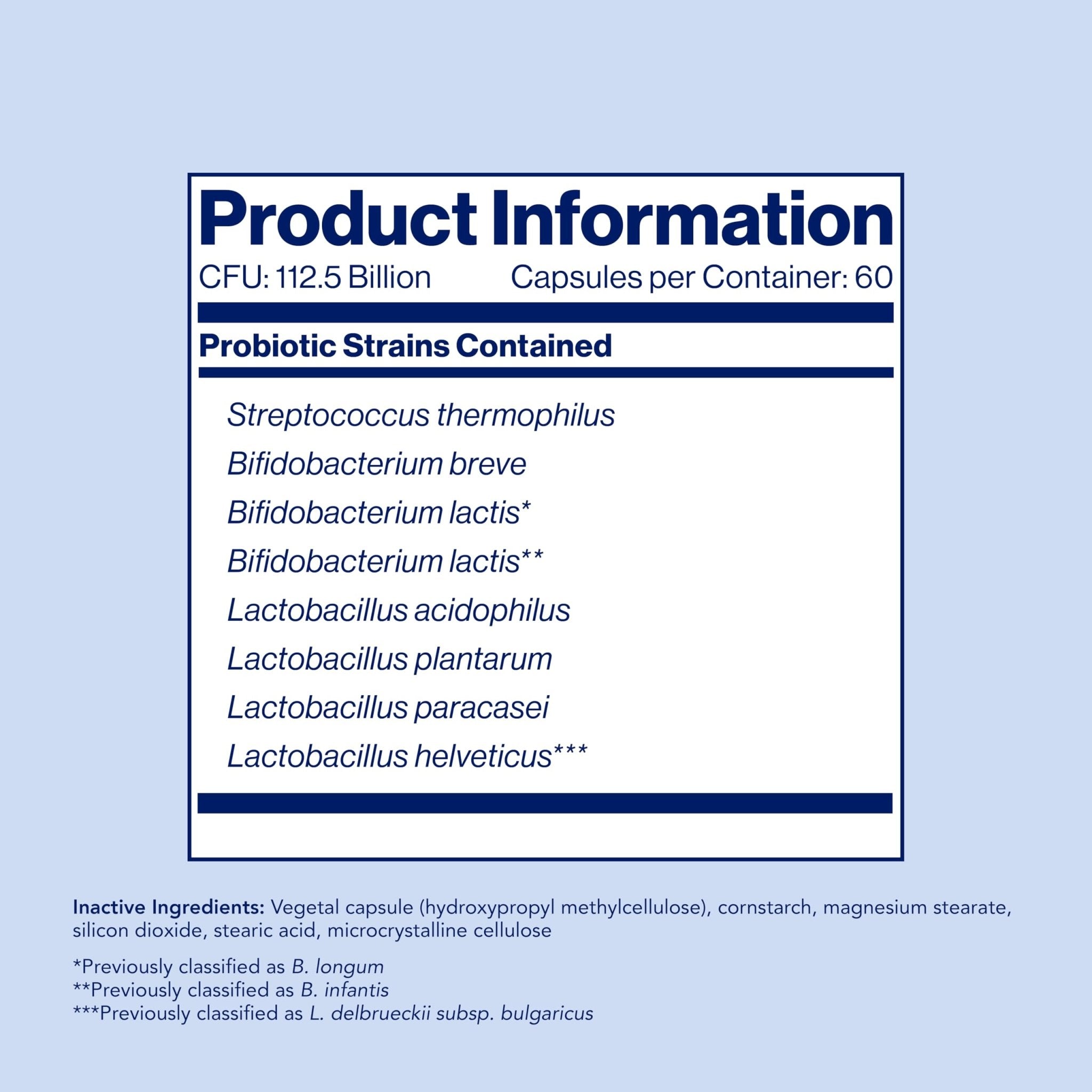 VSL3® Probiotics for Digestive Health, IBS & UC Symptoms - 112.5B CFUs, High-Potency, Multi-Strain, Live, Refrigerated Probiotic, Medical Food for Gut Health Support in Men & Women, 60 Capsules - OzHealthStandard