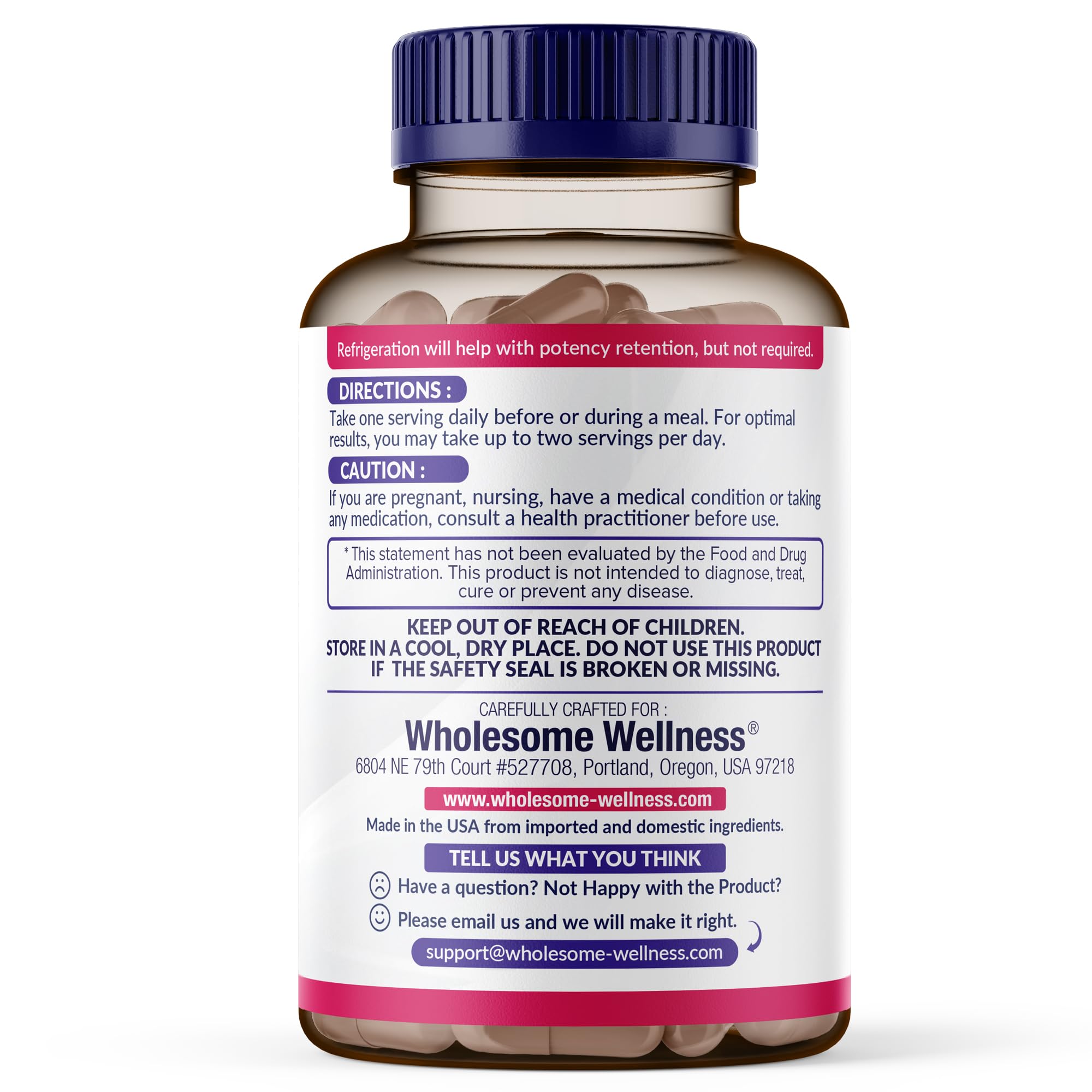 Wholesome Wellness Dr. Formulated Raw Probiotics for Women 100 Billion CFUs Capsules with Prebiotics, Digestive Enzymes - OzHealthStandard