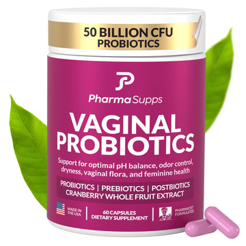 Women’s Probiotic for Vaginal Health | 50 Billion CFU with Probiotics, Prebiotic, Postbiotics & Cranberry for pH Balance, UTI Support, Yeast, Gut Health, Odor, Dryness & Feminine Comfort - OzHealthStandard