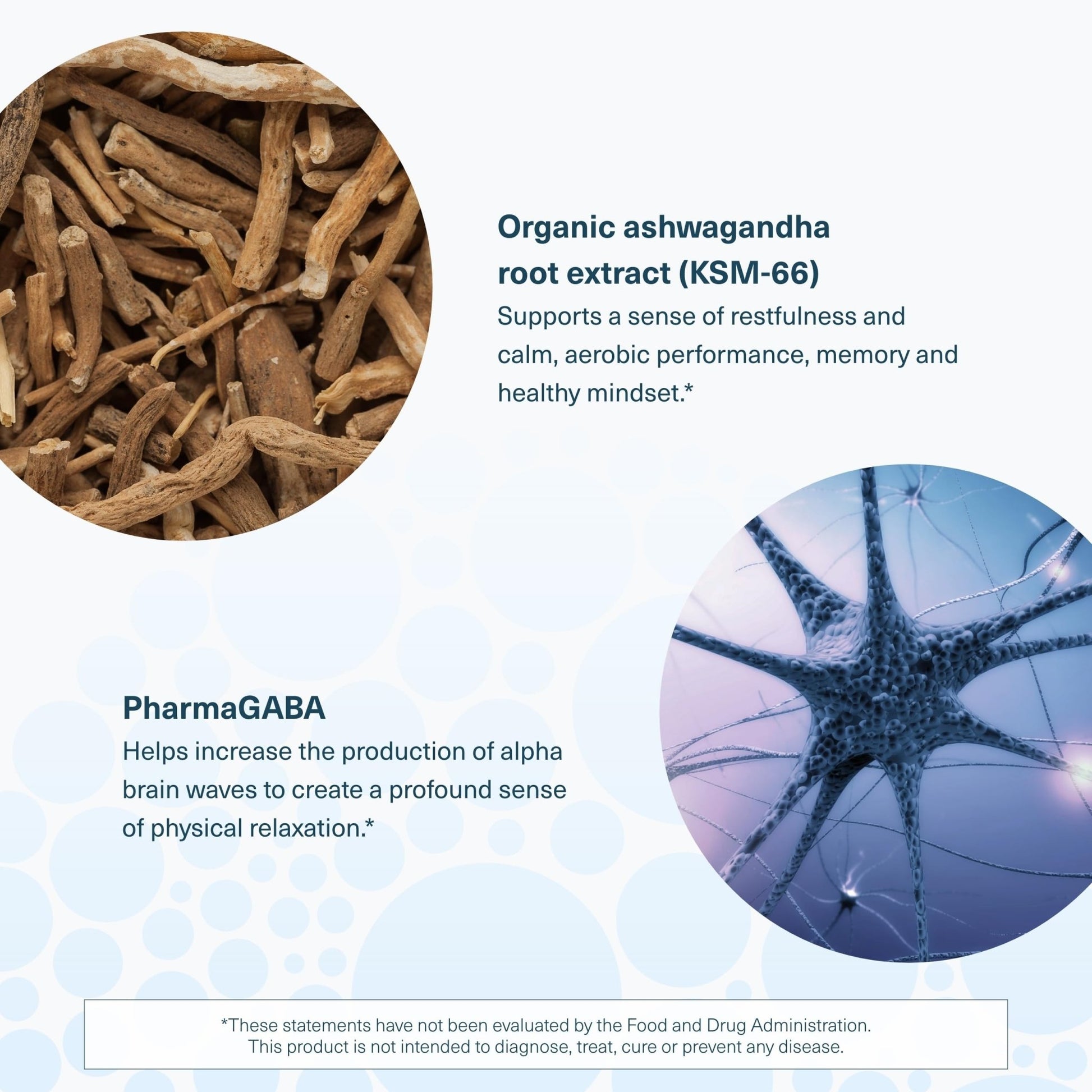 Youtheory Ashwagandha + GABA - Adaptogenic Blend with Organic KSM-66 & Ginger - Aids Stress Relief & Mood* - Supports Energy Levels - OzHealthStandard