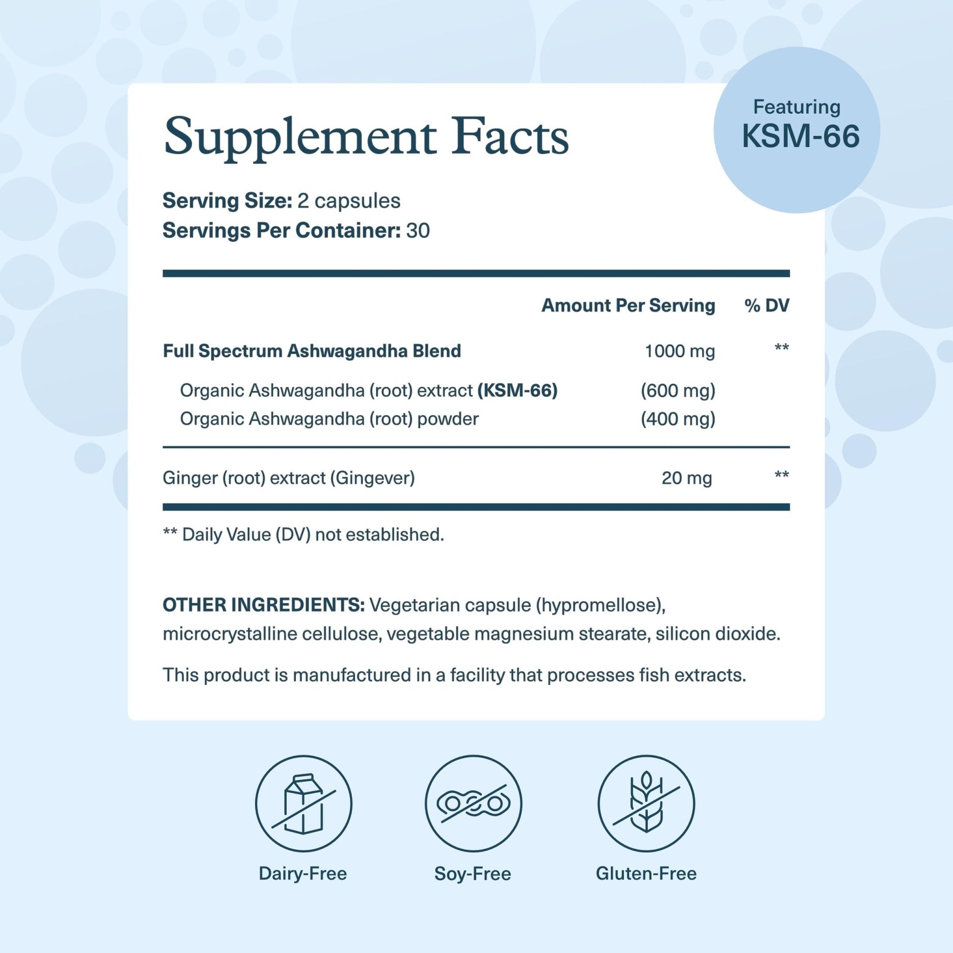 Youtheory Ashwagandha - with Organic KSM-66 Ashwagandha - Herbal Blend to Support Stress Relief & Energy Levels* - Helps Support Mood* - 60 Vegetarian Capsules (30-Day Supply) - OzHealthStandard