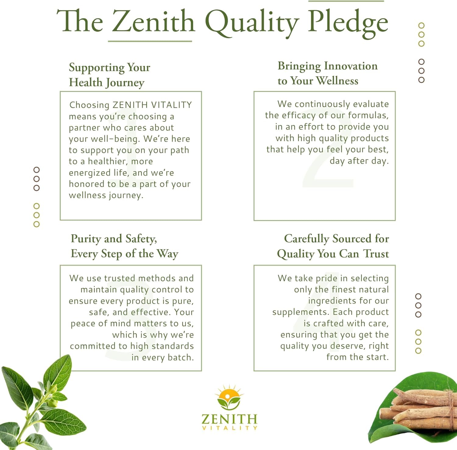 Zenith Vitality Ashwagandha 1300mg Capsules – Stress Relief & Cortisol Support, Immune & Energy Boost, Mental Clarity, Herbal Adaptogen Supplement – 60 Count - OzHealthStandard