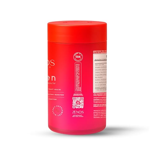 Zenos Health VZen Vaginal Probiotics for Women – Probiotics and Prebiotics for Digestive Health & Bloating Relief for Women – Improve Gut Health, Urinary Tract & Daily Wellness - Made in USA, 30 Caps - OzHealthStandard
