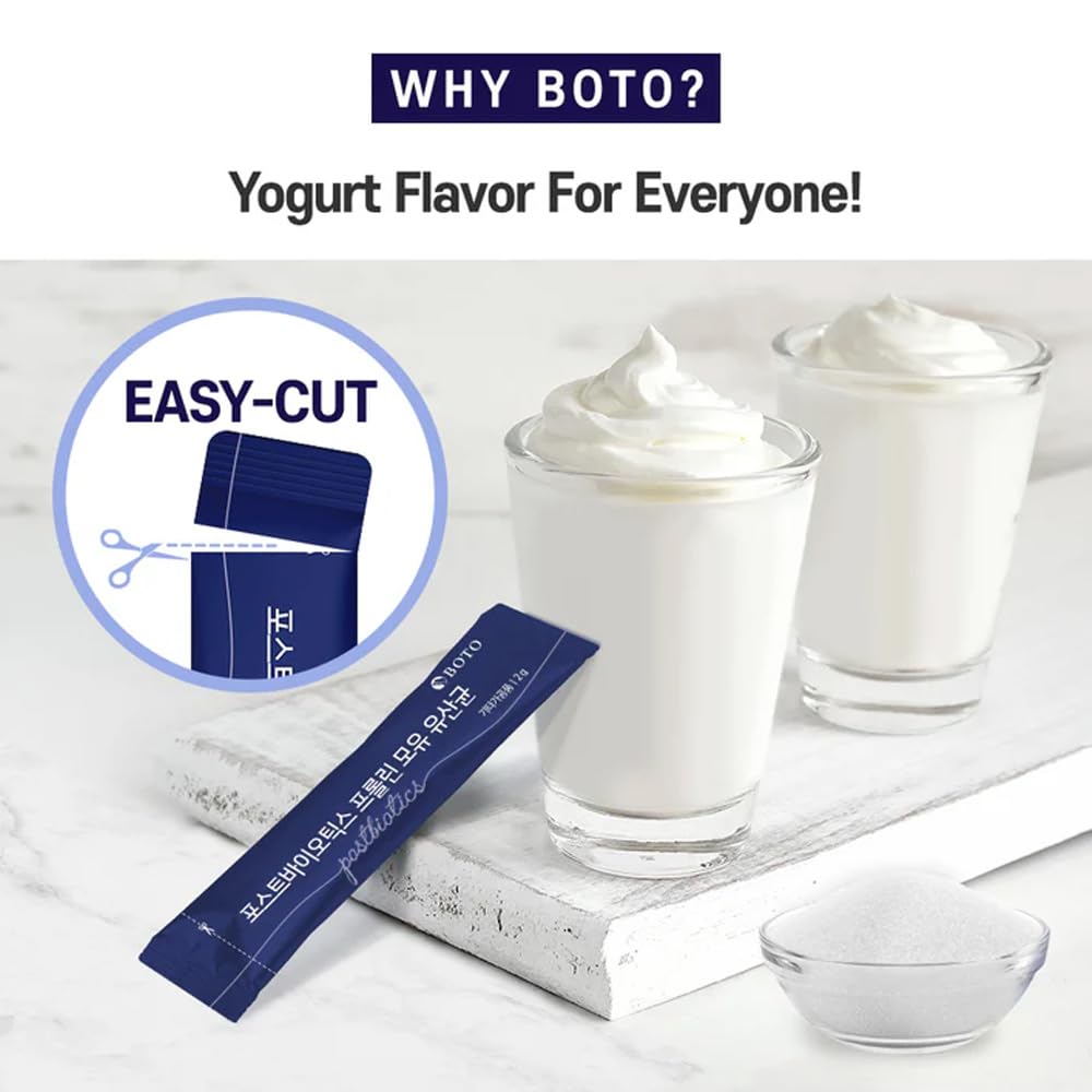 ZIOSTAND BOTO Korean Care it Probiotics Natural Prebiotics Proline Breast Milk Lactobacillus, Colon Cleanse, Immunity Support - 1 Month (30 of Pack, PostBiotics) - OzHealthStandard