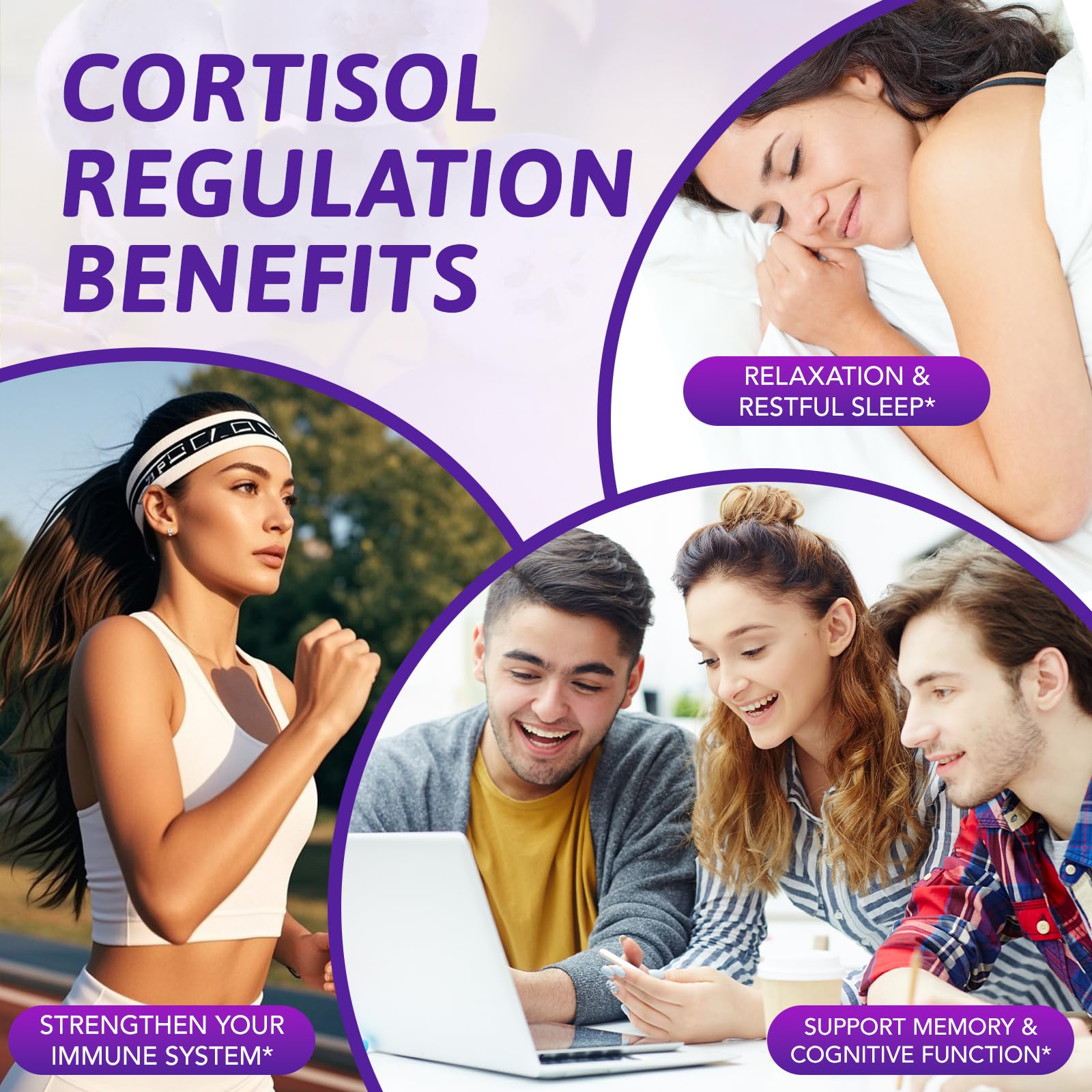 ZIXBMHYJ Cortisol Supplement for Women, Cortisol Support Liquid Drops with Ashwagandha, Magnesium & L-Theanine - Supports Stress Relief, Mood & Relaxation - 2.02 fl oz - OzHealthStandard